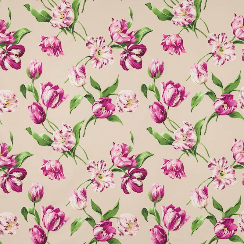 Preview: Manuel Canovas Polina Stoff in Fuchsia/Sable