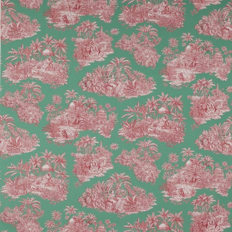 Preview: Manuel Canovas Pondichery Stoff in Lierre