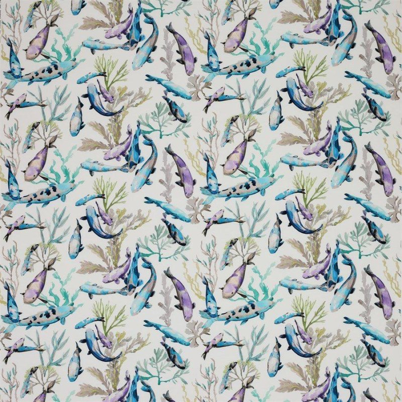 Salina Turquoise – Stoff von Manuel Canovas