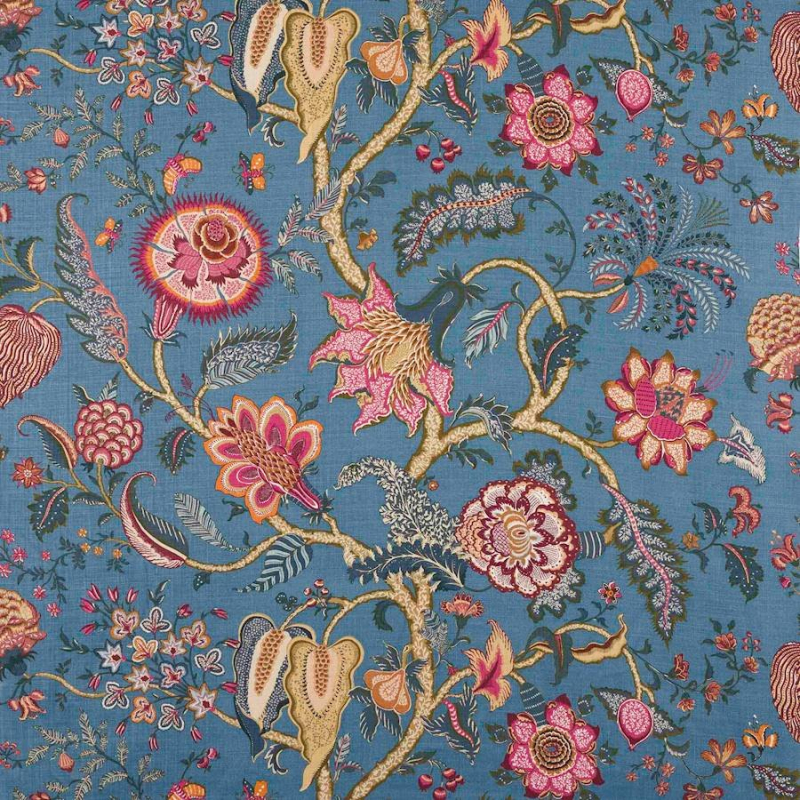 Manuel Canovas Seraphine Stoff in Mer
