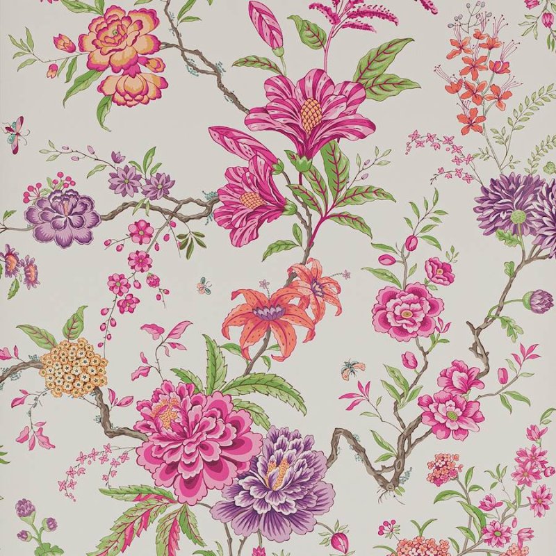 Preview: Beauchamp Tapete von Manuel Canovas in Rose Persan
