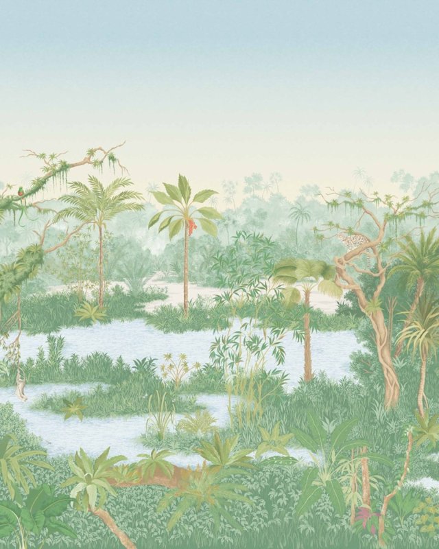 Preview: Borneo Tapete von Manuel Canovas – Ambiente