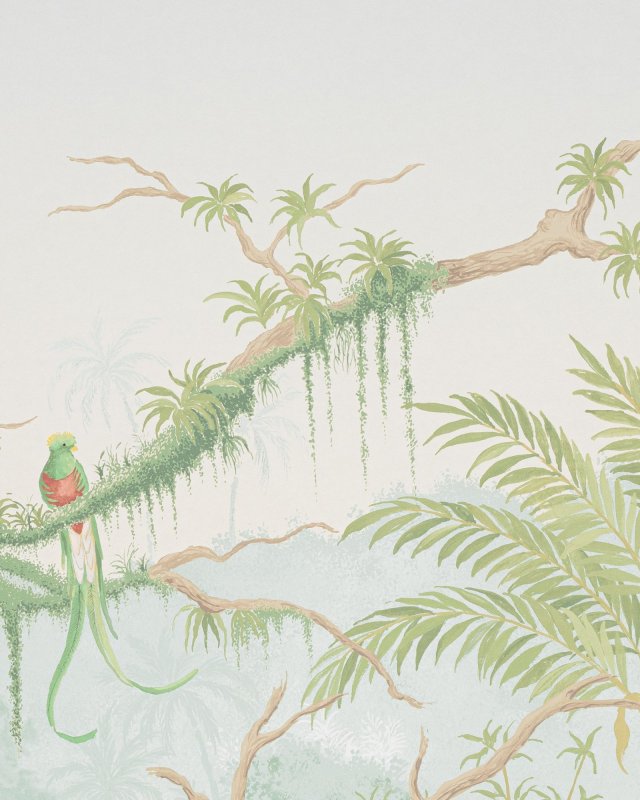 Preview: Borneo Printemps – Tapete von Manuel Canovas
