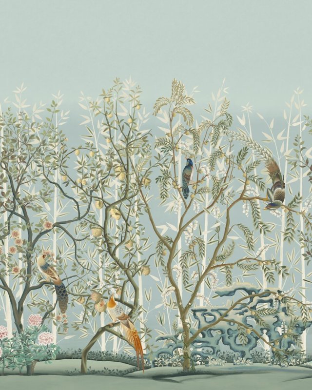 La Voliere Tapete von Manuel Canovas – Ambiente