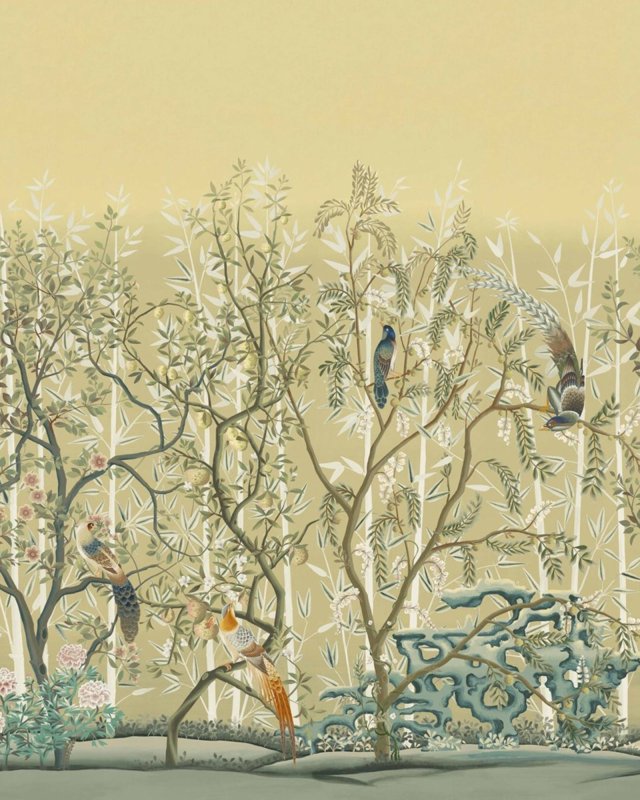 La Voliere Tapete von Manuel Canovas – Ambiente