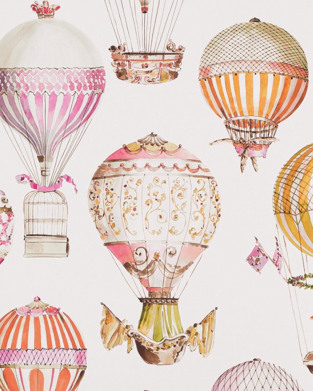 Preview: L’Envol Dragee – Tapete von Manuel Canovas