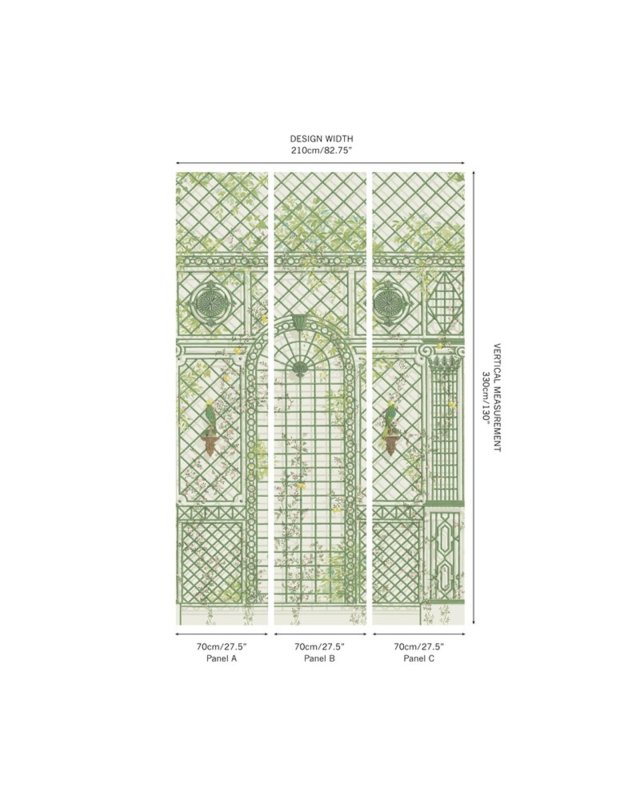 L’Orangerie Tapete von Manuel Canovas – Ambiente