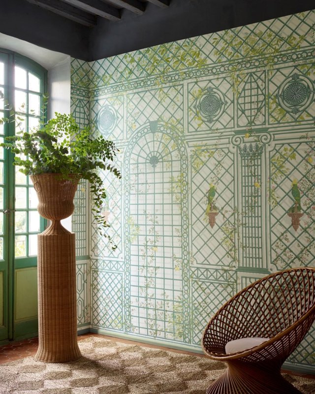 L’Orangerie Tapete von Manuel Canovas – Ambiente