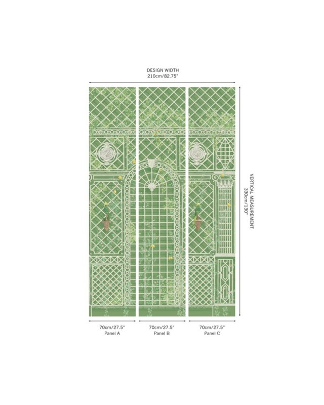 L’Orangerie Tapete von Manuel Canovas – Ambiente