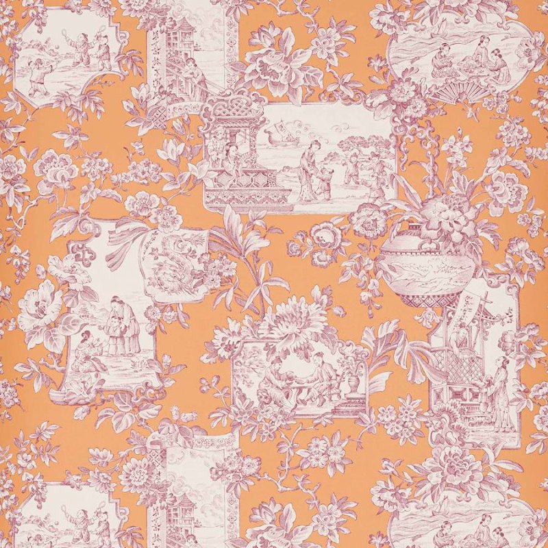Preview: Sansha Tapete von Manuel Canovas in Abricot