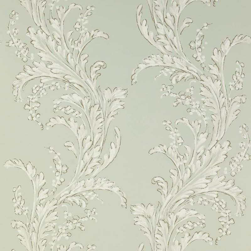 Volanges Tapete von Manuel Canovas in Celadon