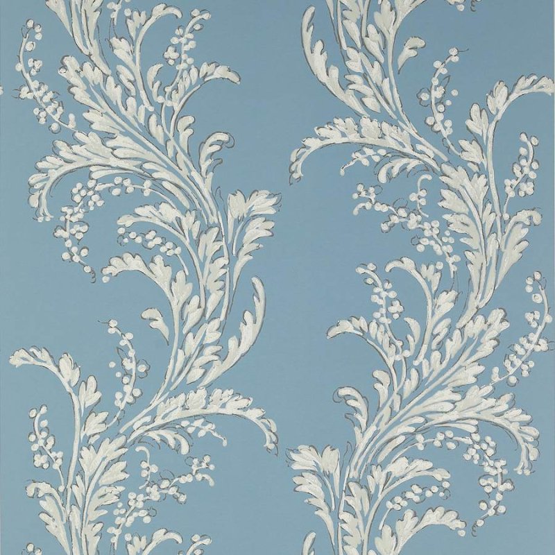 Volanges Tapete von Manuel Canovas in Ciel