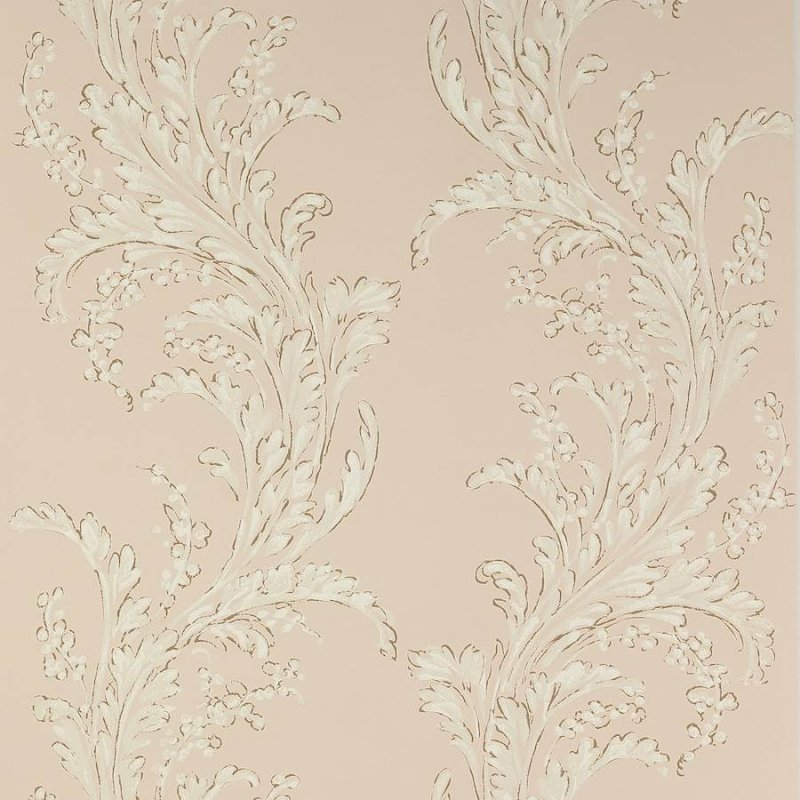 Preview: Volanges Tapete von Manuel Canovas in Rose Ancien