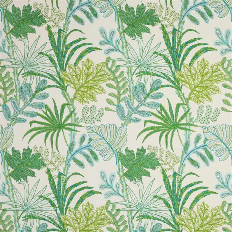 Tara Turquoise – Stoff von Manuel Canovas