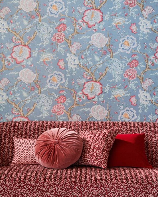 Velours Tosca von Manuel Canovas im Raum