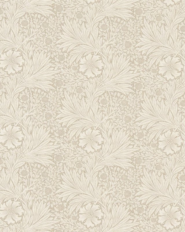 Marigold Linen/Ivory – Stoff von Morris & Co.