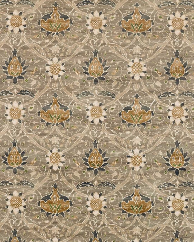 Preview: Montreal Velvet Grey/Charcoal – Stoff von Morris & Co.