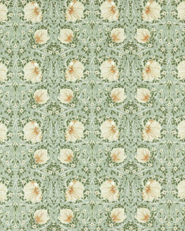 Pimpernel Bayleaf/Manilla – Stoff von Morris & Co.