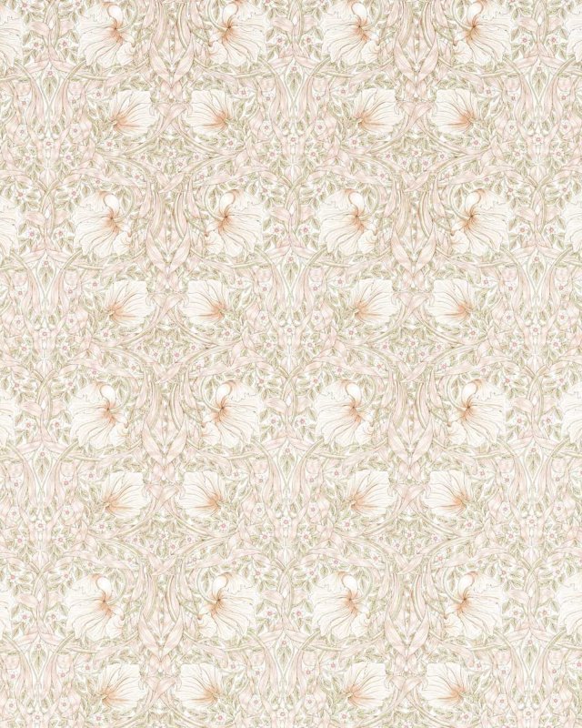 Preview: Pimpernel Cochineal Pink – Stoff von Morris & Co.