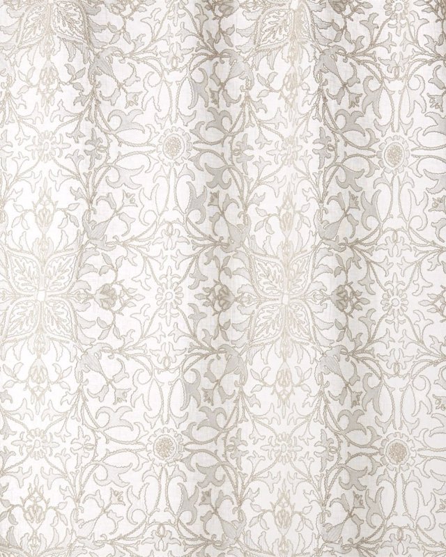 Pure Net Ceiling Embroidery Paper White – Stoff von Morris & Co.