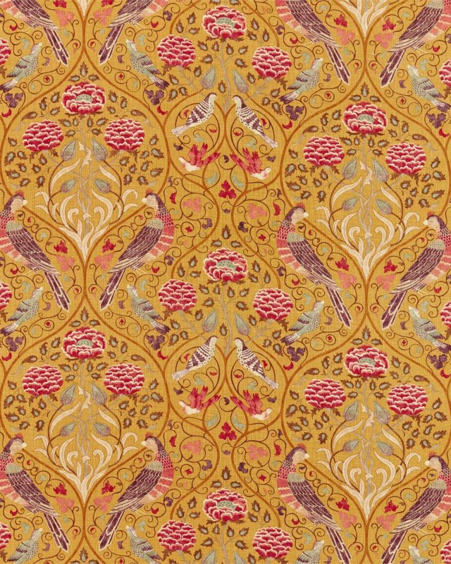 Preview: Seasons By May Saffron – Stoff von Morris & Co.