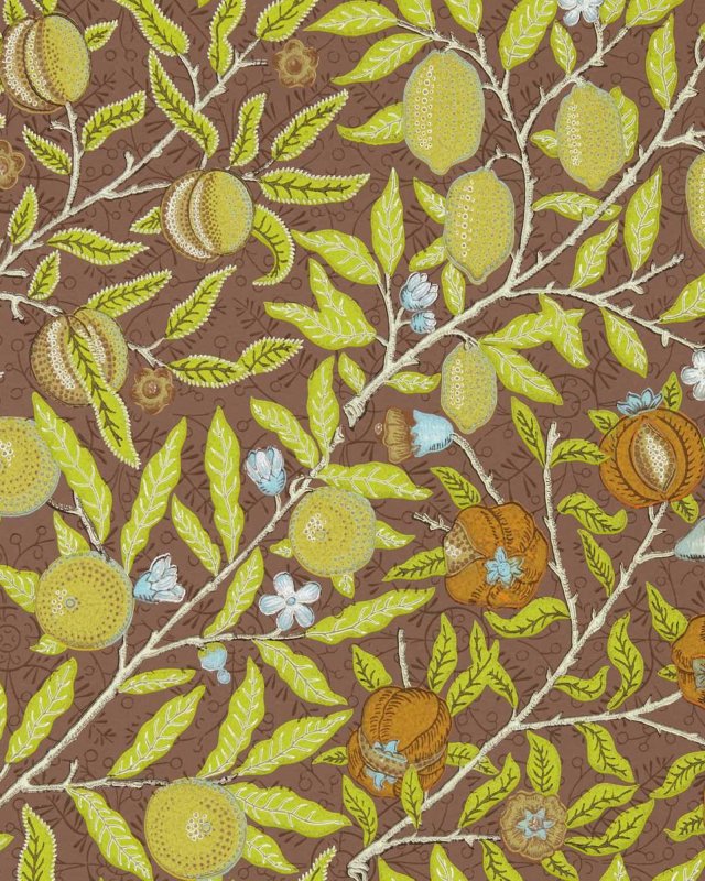 Fruit Chocolate – Tapete von Morris & Co.