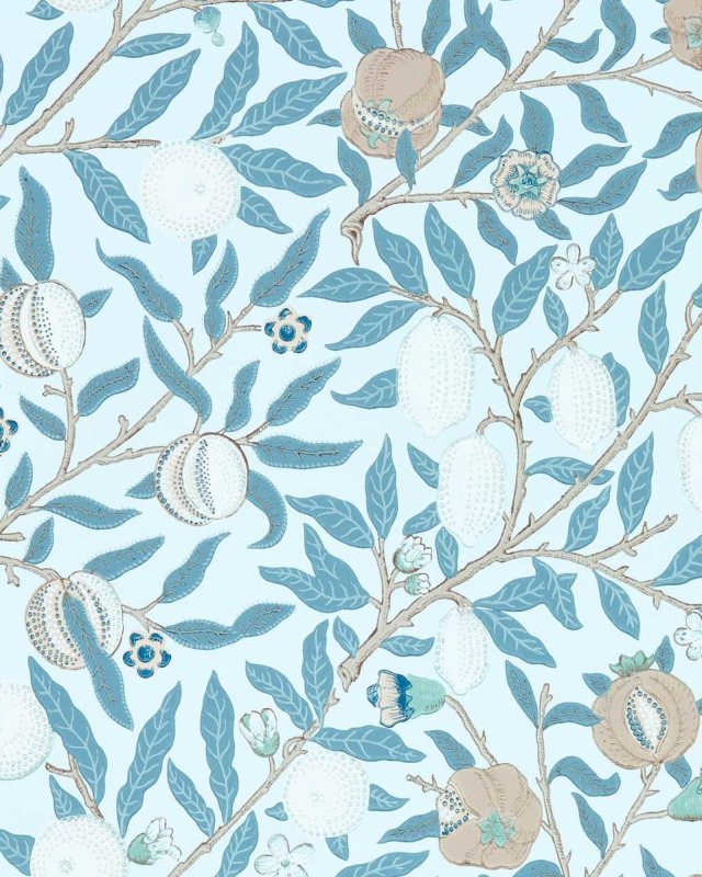 Fruit Slate/Vellum – Tapete von Morris & Co.