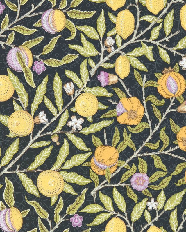 Fruit Twilight – Tapete von Morris & Co.