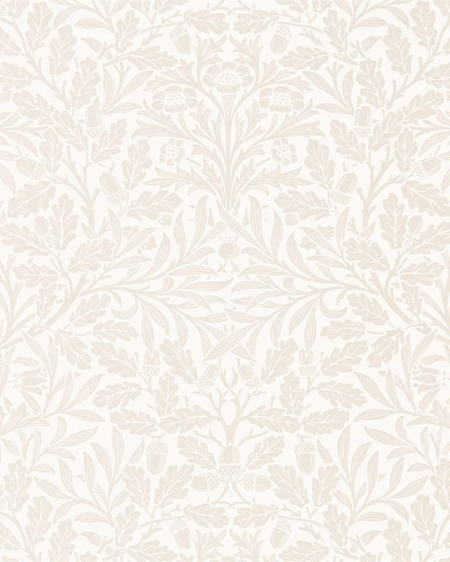 Preview: Pure Acorn Ivory/Pearl – Tapete von Morris & Co.