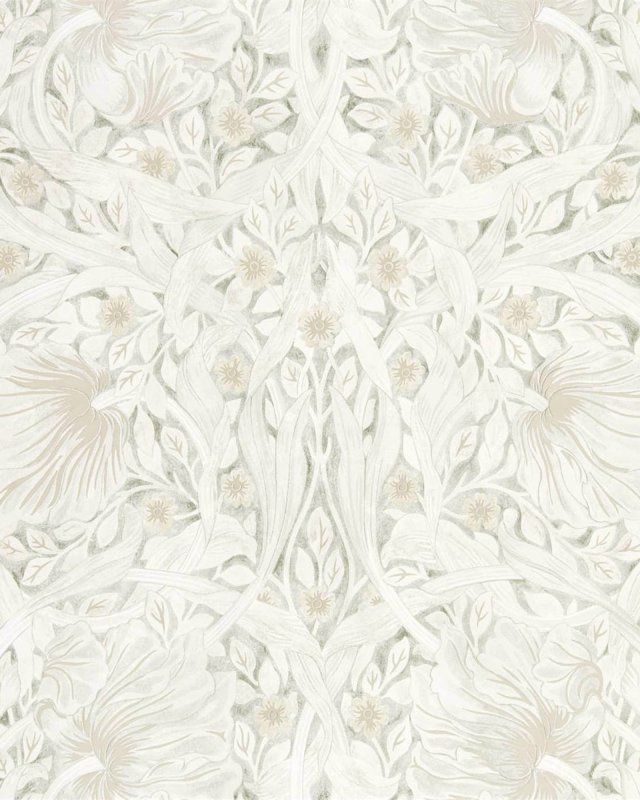 Pure Pimpernel Lightish Grey – Tapete von Morris & Co.