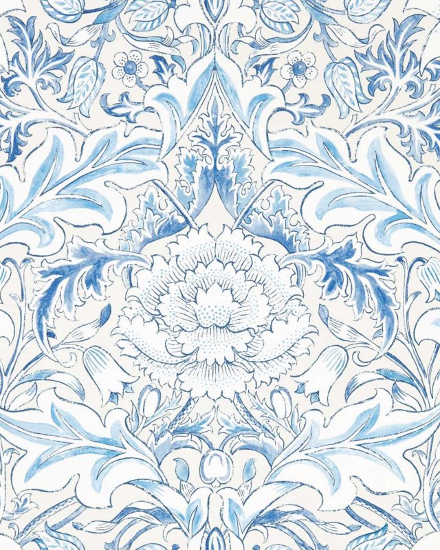 Preview: Simply Severn Woad – Tapete von Morris & Co.