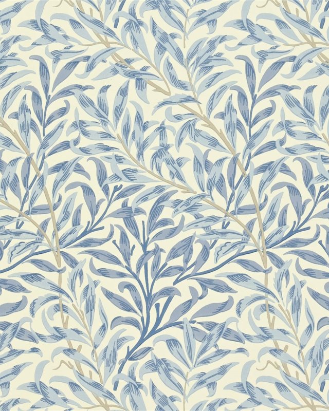 Willow Boughs Blue – Tapete von Morris & Co.