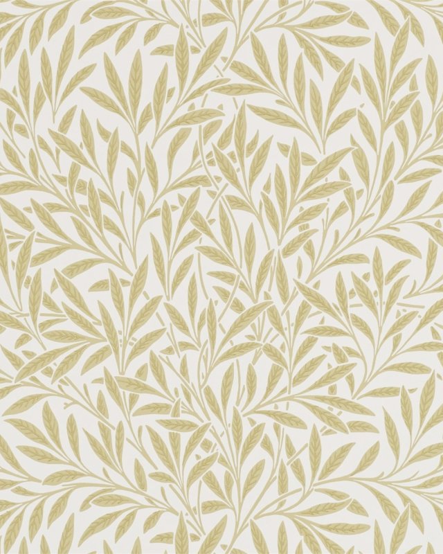 Preview: Willow Camomile – Tapete von Morris & Co.