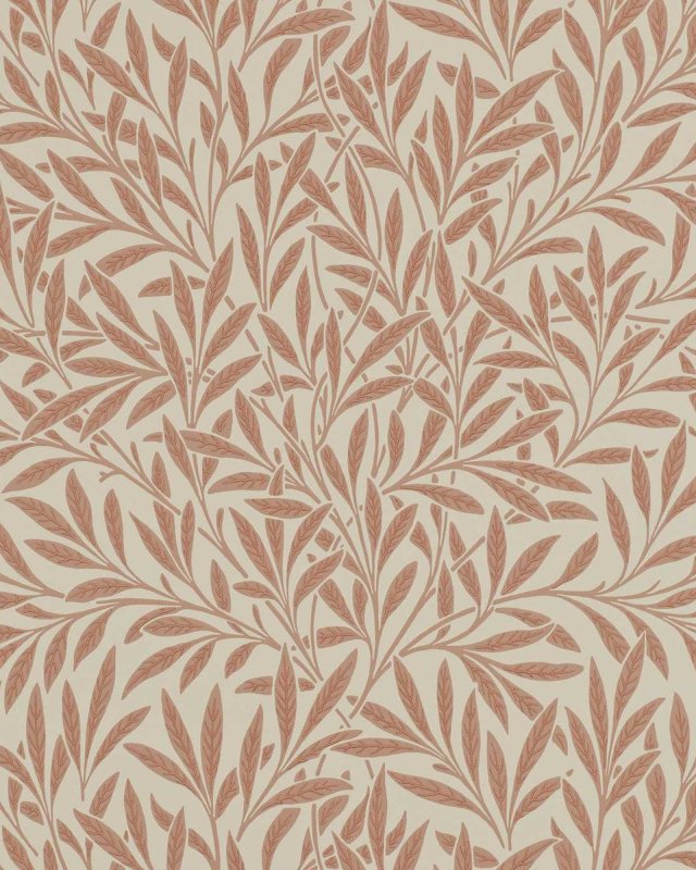 Preview: Willow Russet – Tapete von Morris & Co.