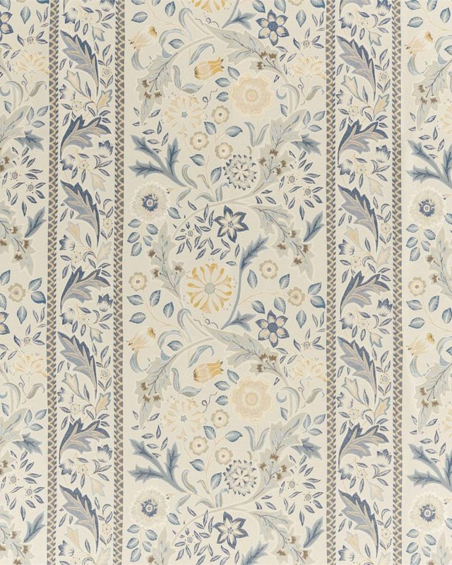 Wilhelmina Weave Indigo – Stoff von Morris & Co.