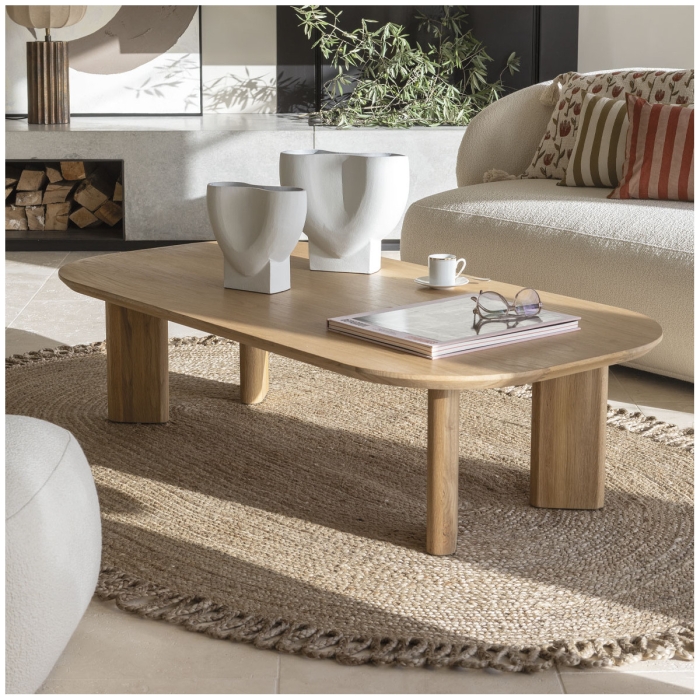 Preview: Ovaler Teppich - 240 x 140 cm