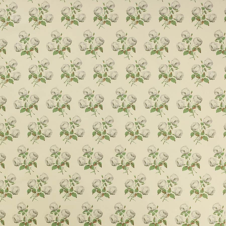Bowood Chintz Green/Grey Chintz