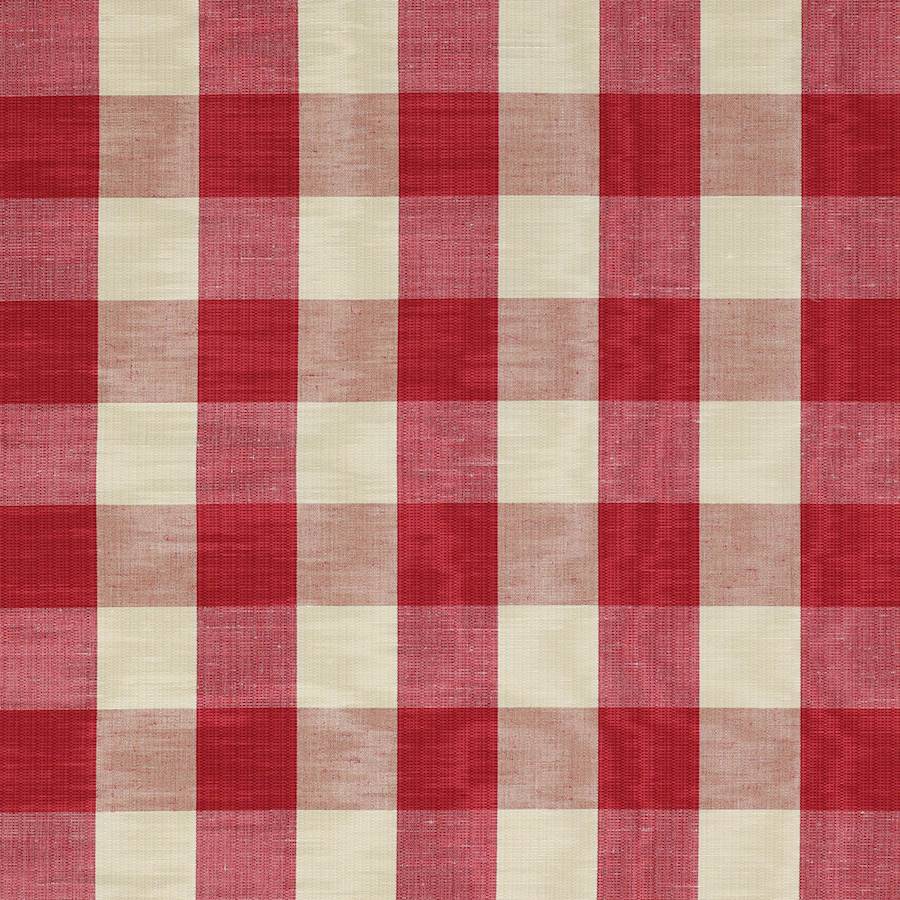 Eaton Check Dark Red