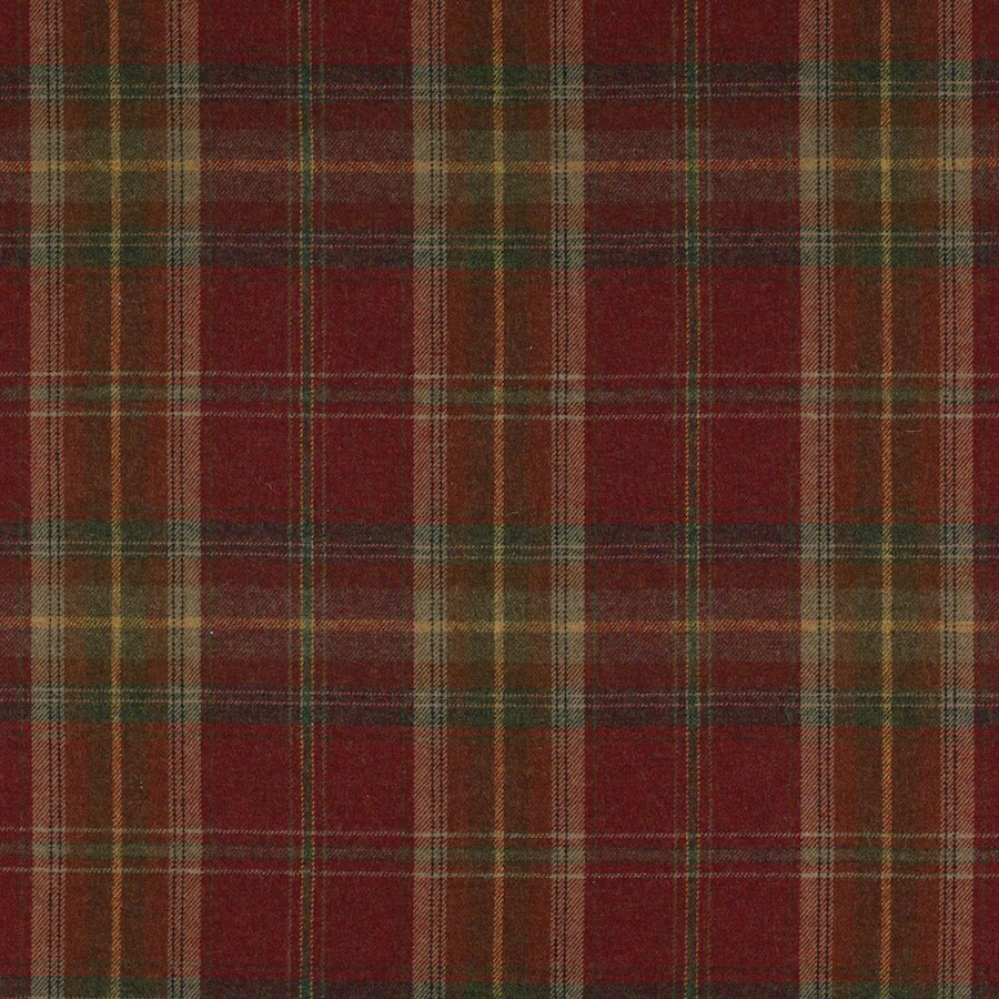 Galloway Plaid Red/Sand
