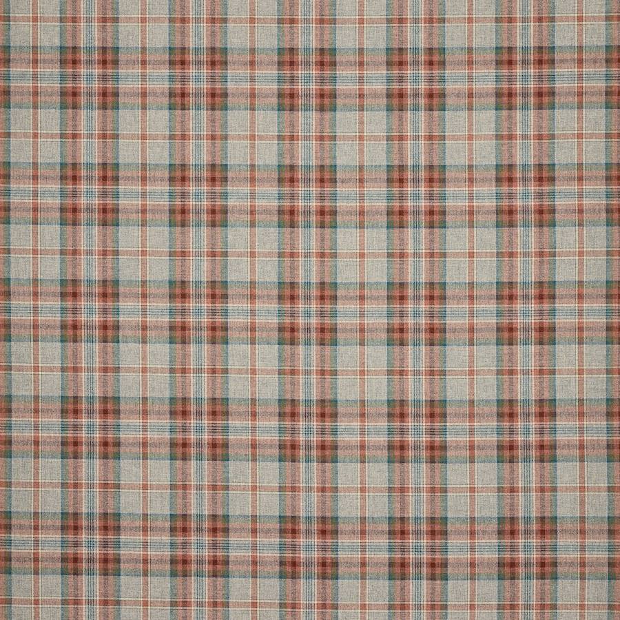 Hutton Plaid Tomato/Teal