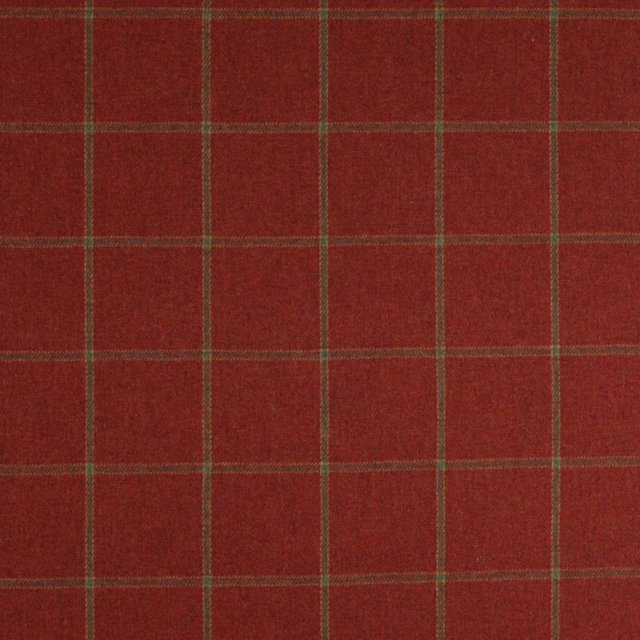 Lanark Plaid Red