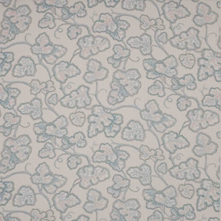Leaf Damask Aqua