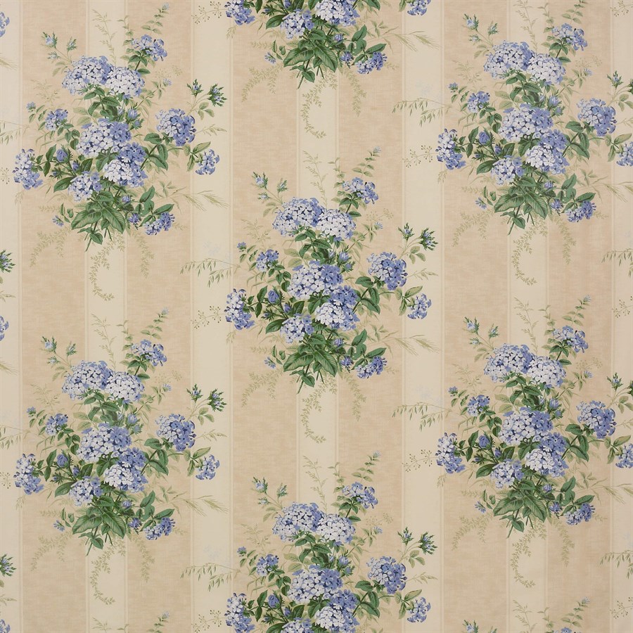 Plumbago Bouquet Blue Chintz