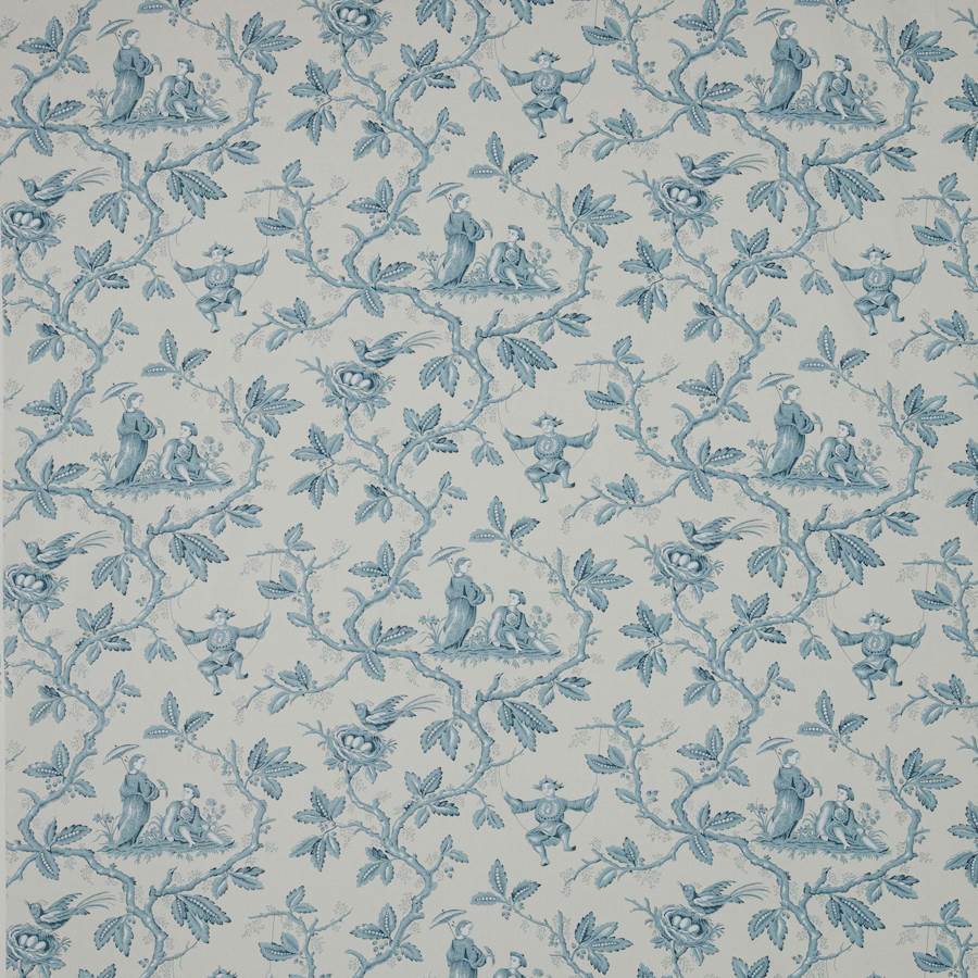 Toile Chinoise Aqua