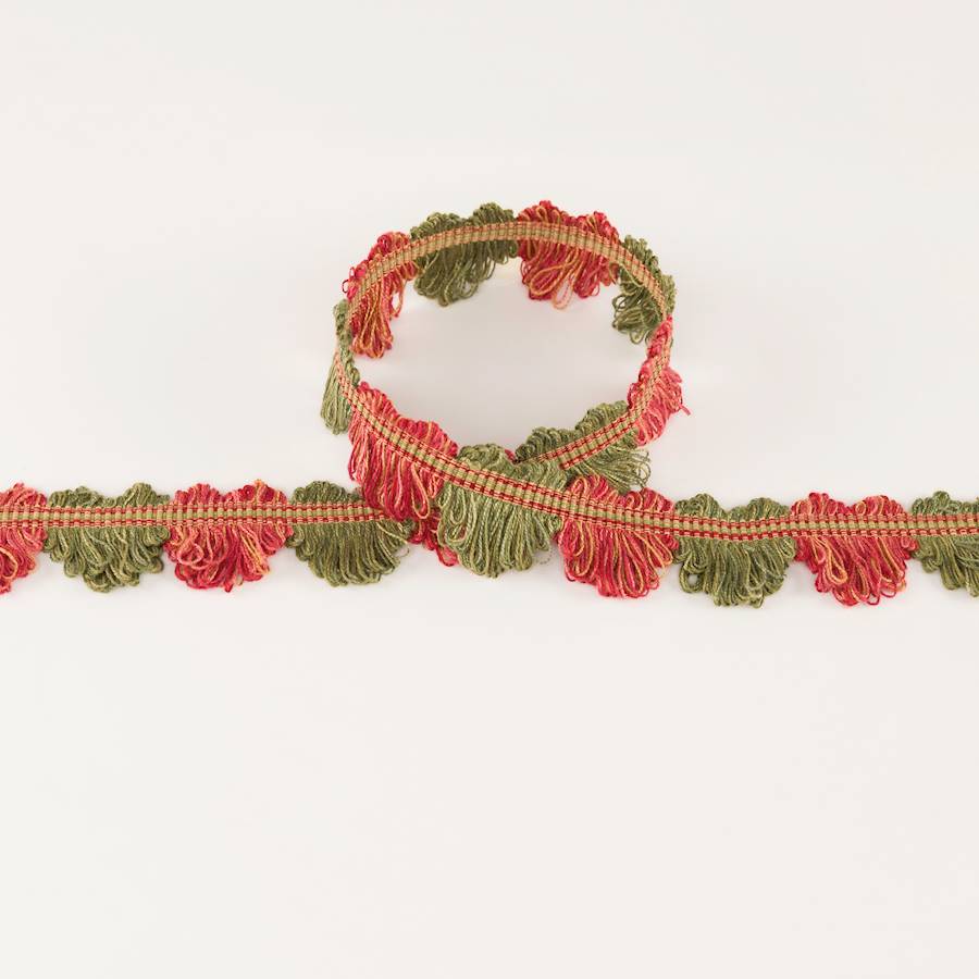 Arlington Fan Edge Red/Green