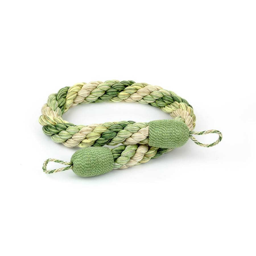 Arlington Rope Tieback Leaf Green