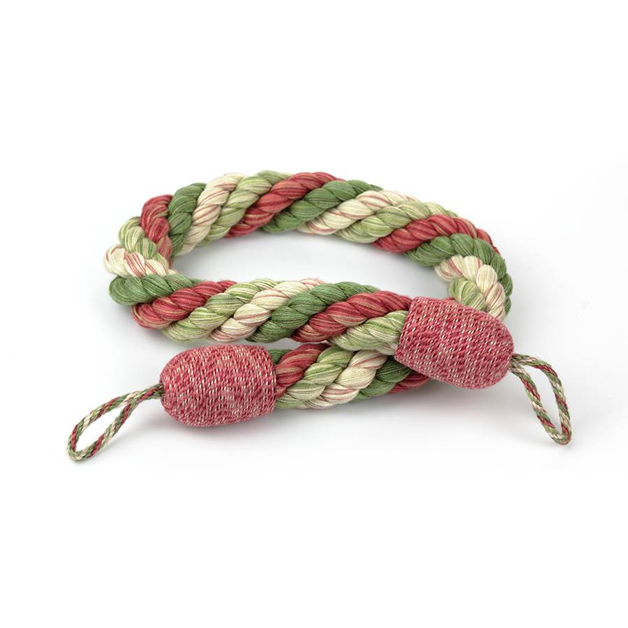 Arlington Rope Tieback Pink/Green