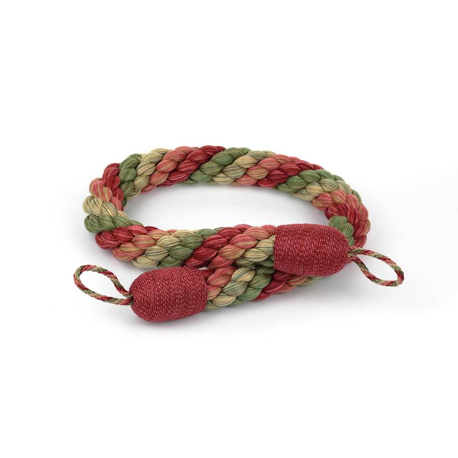 Arlington Rope Tieback Red/Green
