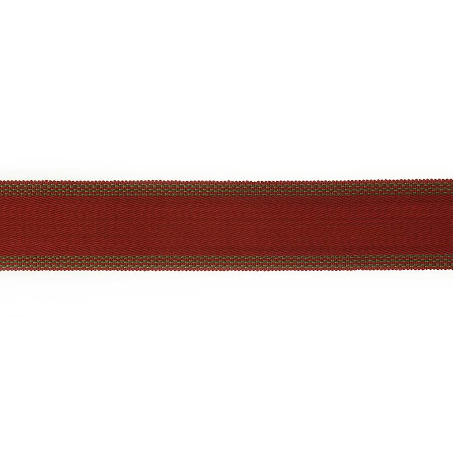 Arlington Wide Braid Tomato/Olive