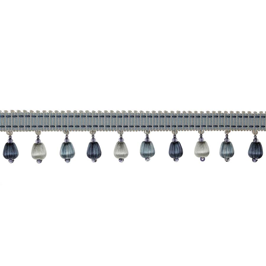 Delano Drop Fringe Navy